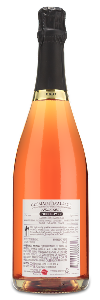 Pierre Sparr Cremant D'Alsace Brut Rose