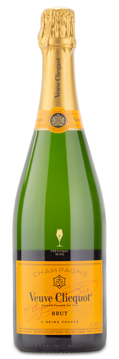 Veuve Clicquot Brut Champagne Personalized