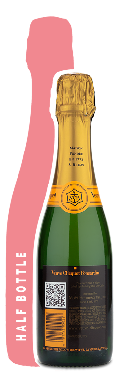 Veuve Clicquot Ponsardin Brut Champagne (Half Bottle)