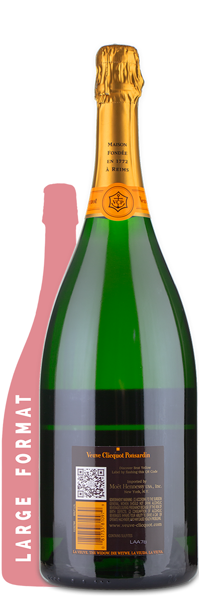 Veuve Clicquot Brut Champagne Magnum 1.5L with Engraving Veuve Clicquot Brut Champagne Magnum 1.5L with Engraving