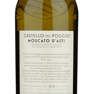 Castello Del Poggio Moscato D'Asti