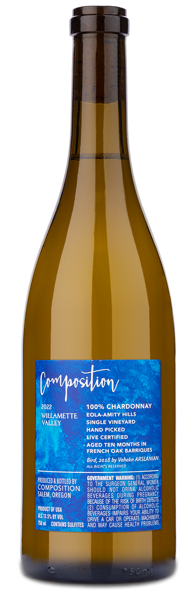 2023 Composition Willamette Valley Chardonnay