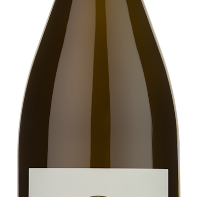 A 2019 Dubreuil Chardonnay by trocard with custom label, gold foil top, and elegant cream design.