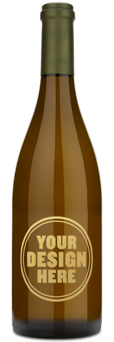 A 2022 Kosta Browne One-Sixteen Chardonnay by Personal Wine with a custom label reading Your Design Here.