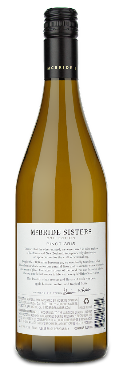 McBride Sisters Marlborough Pinot Gris