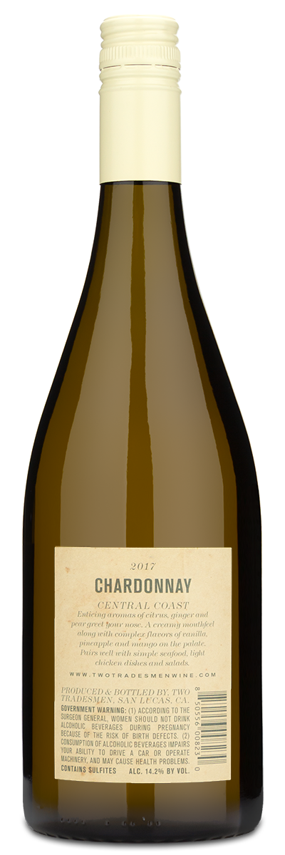 2017 Two Tradesmen Chardonnay
