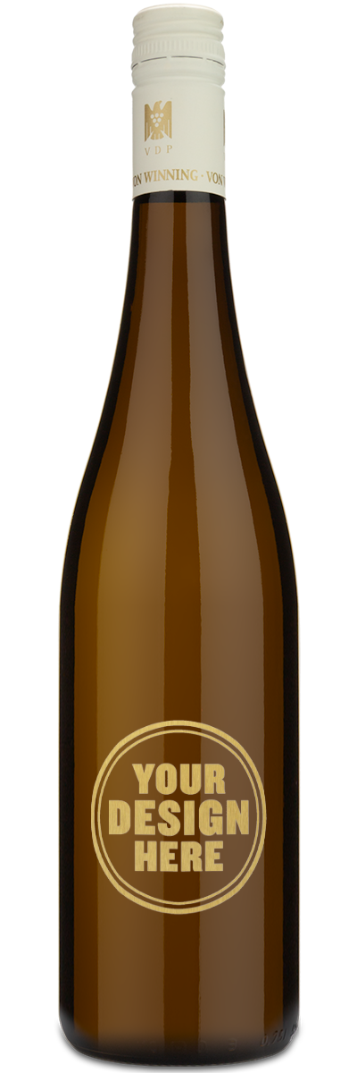 Von Winning Diedsheim Riesling - Gold Engraving Example