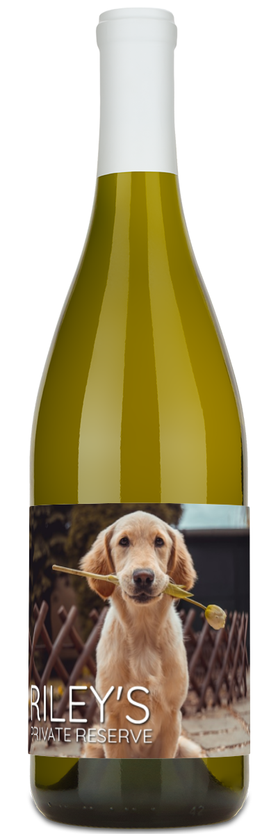 Pet Private Reserve Label - Personalized Wine
