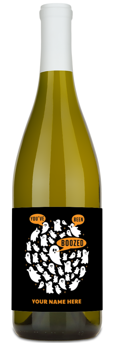 Custom Halloween Wine