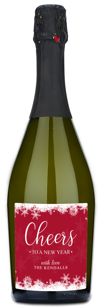 Cheers to a New Year - Personalized Wine