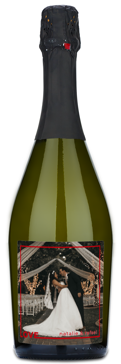 Love Frame Photo - Personalized Wine