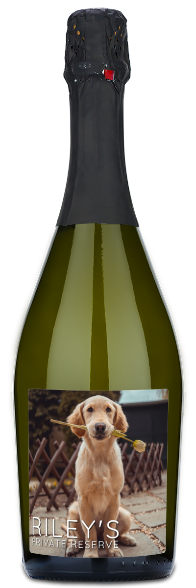 Pet Private Reserve Label - Personalized Wine