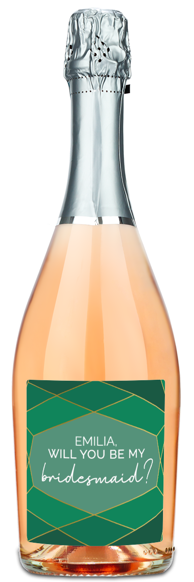 Will You Be My Bridesmaid? - Personalized Wine