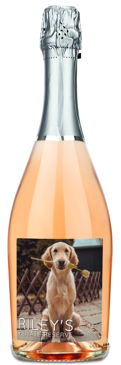 Pet Private Reserve Label - Personalized Wine