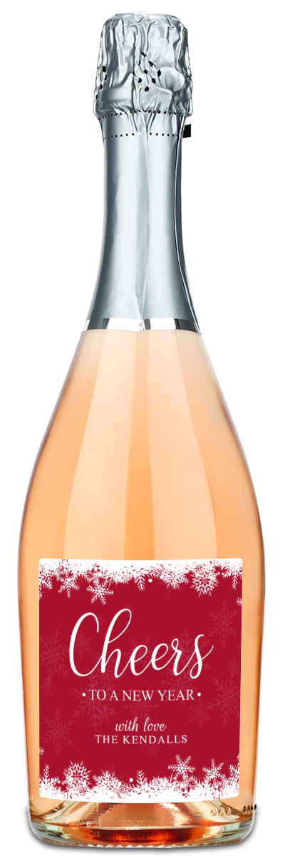 Cheers to a New Year - Personalized Wine