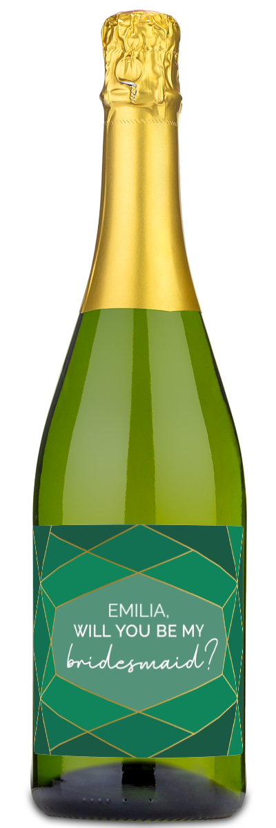 Will You Be My Bridesmaid? - Personalized Wine