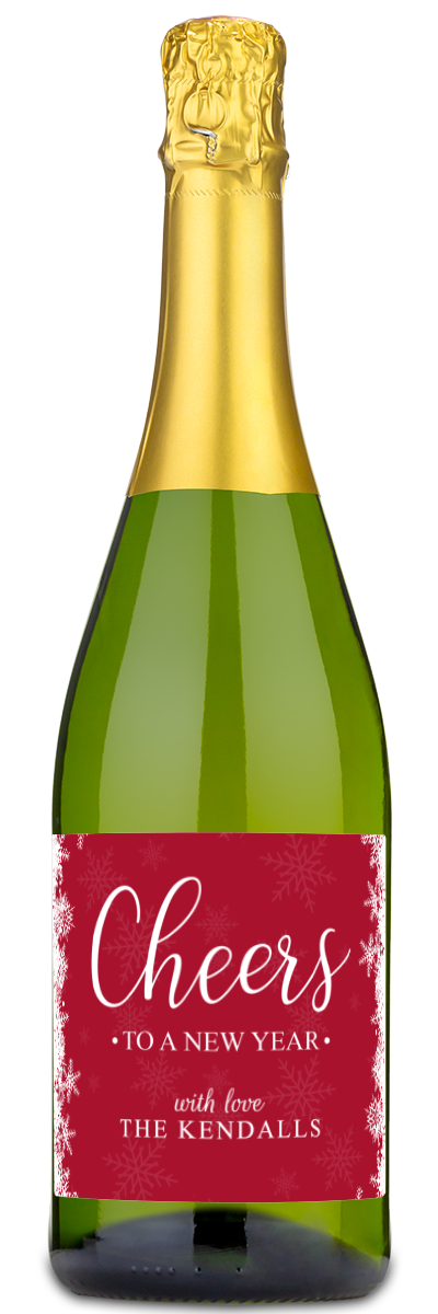 Cheers to a New Year - Personalized Wine