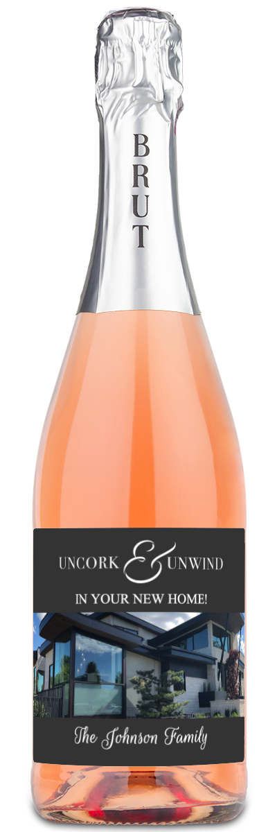 Uncork & Unwind - Personalized Housewarming Wine