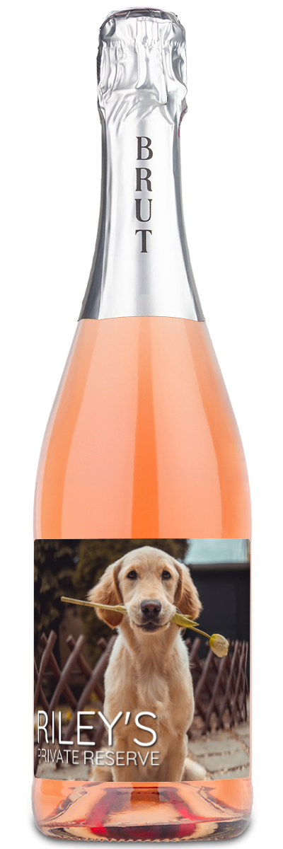 Pet Private Reserve Label - Personalized Wine