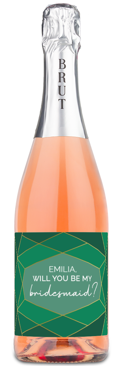 Will You Be My Bridesmaid? - Personalized Wine