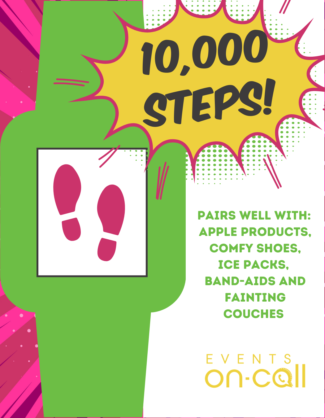 10,000 Steps | Events On-Call | Party Favor Pinot Grigio
