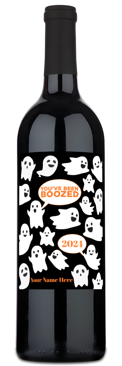 Custom Halloween Wine