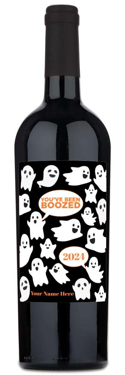 Custom Halloween Wine