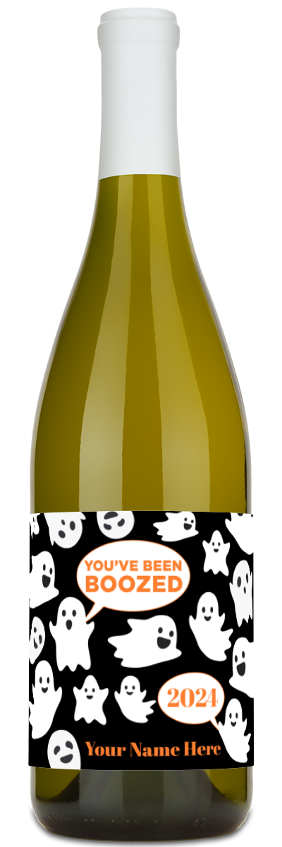 Custom Halloween Wine