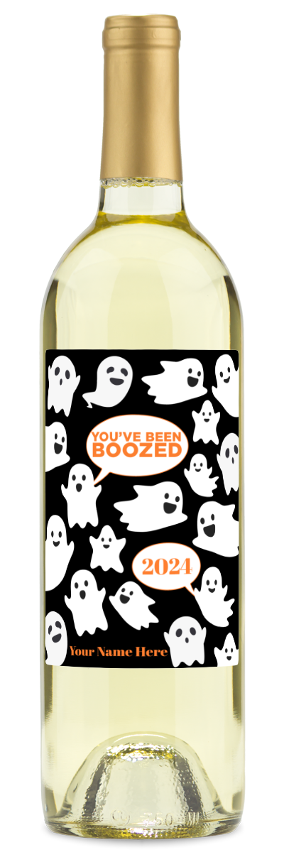 Custom Halloween Wine