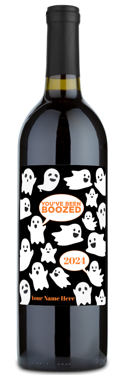 Custom Halloween Wine