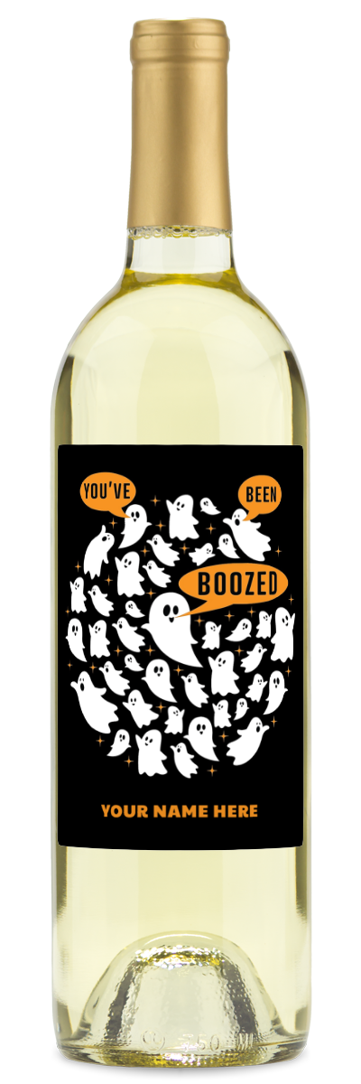 Custom Halloween Wine