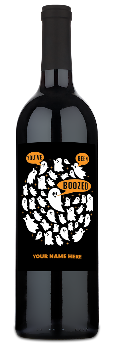 Custom Halloween Wine