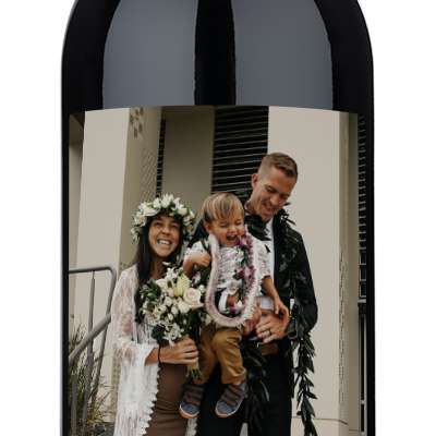 Happy Father's Day Banner - Personalized Wine