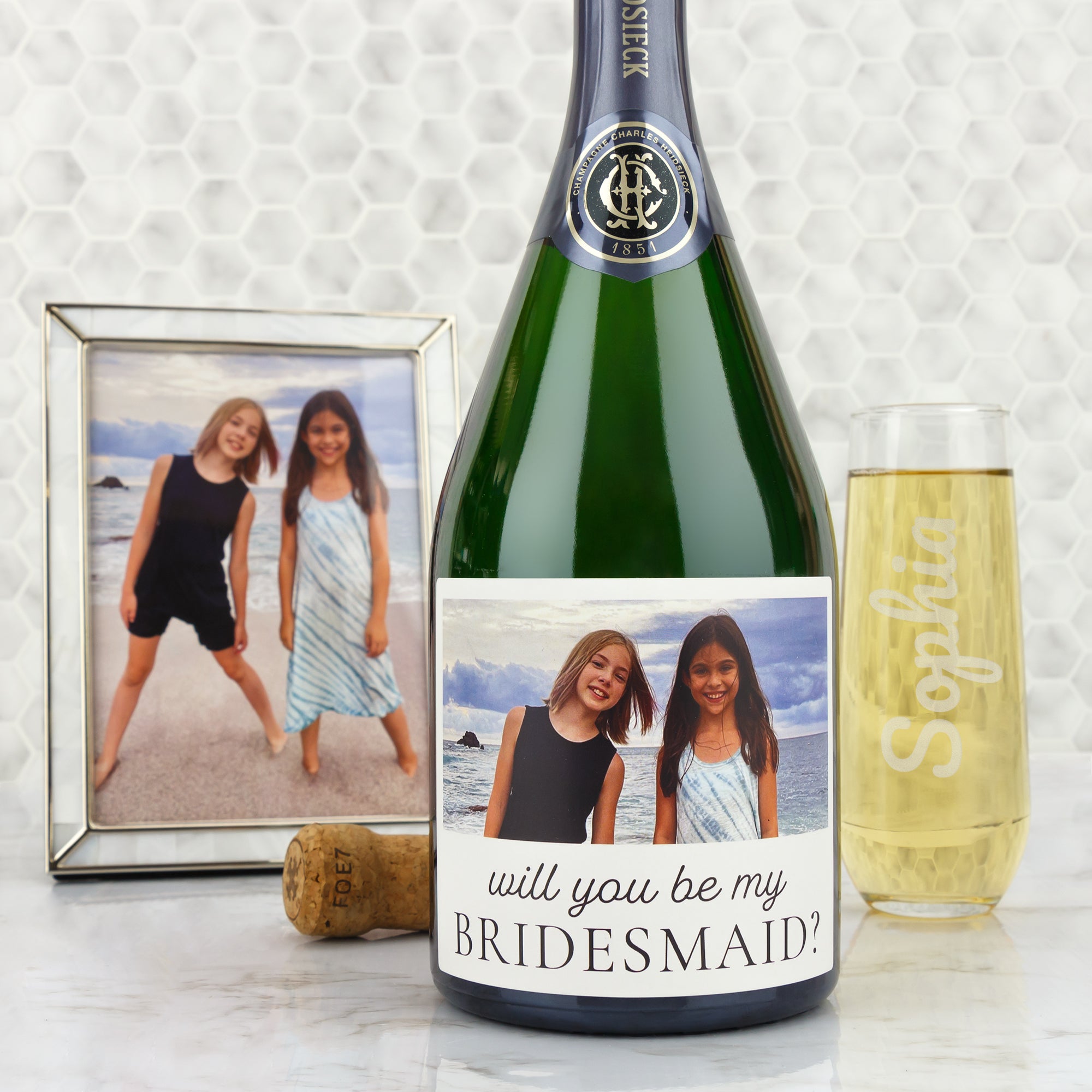 Charles Heidsieck Champagne Brut Reserve | Custom Label & Engraving