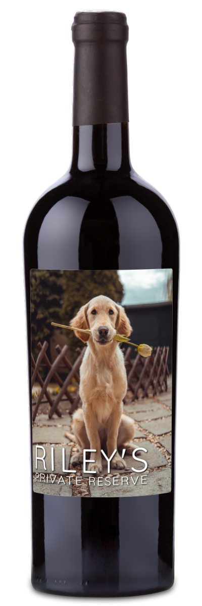 Pet Private Reserve Label - Personalized Wine