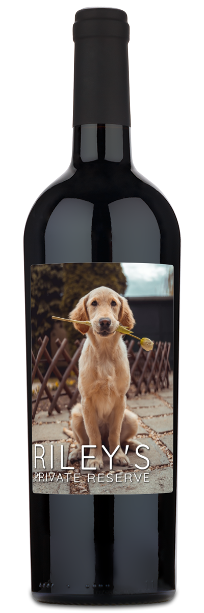 Pet Private Reserve Label - Personalized Wine