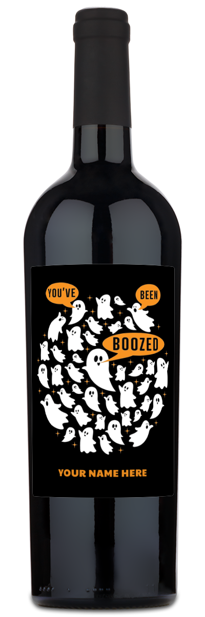Custom Halloween Wine