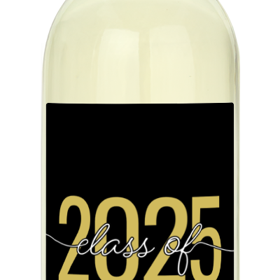 Class of 2025 - Personalized Graduation Wine