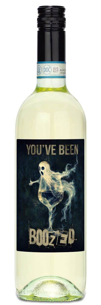 You've Been BOOzed! - Halloween White Wine