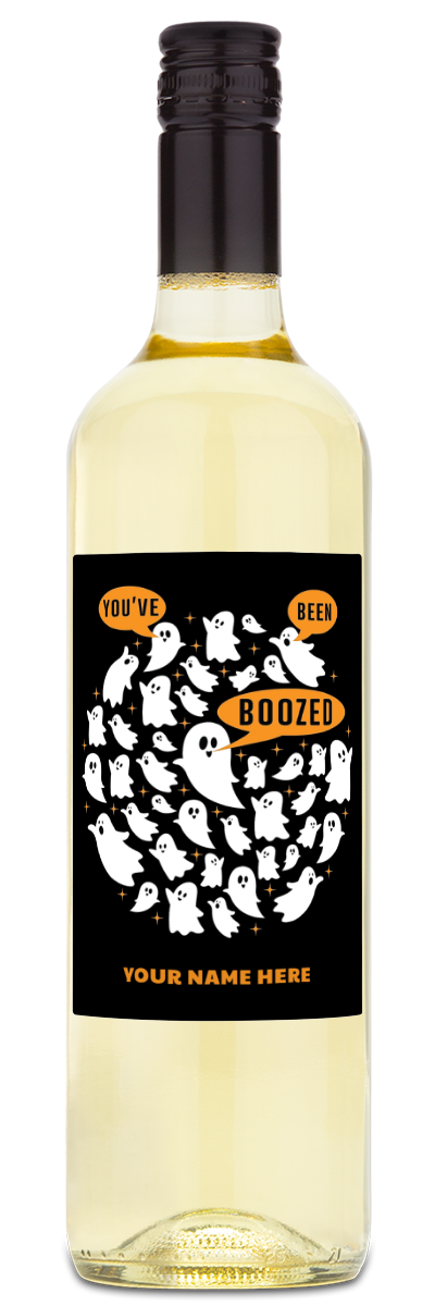 Custom Halloween Wine