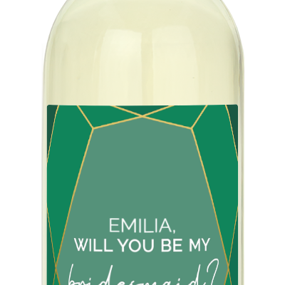 Will You Be My Bridesmaid? - Personalized Wine