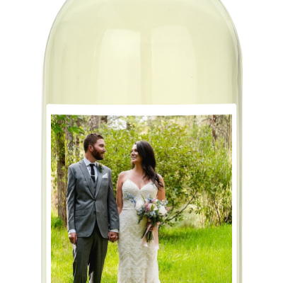 Valentine's Day Photo - Personalized Wine