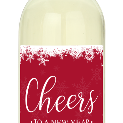 Cheers to a New Year - Personalized Wine