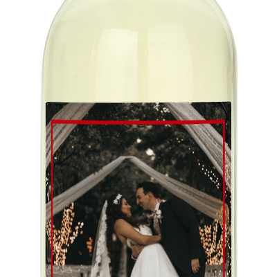 Love Frame Photo - Personalized Wine