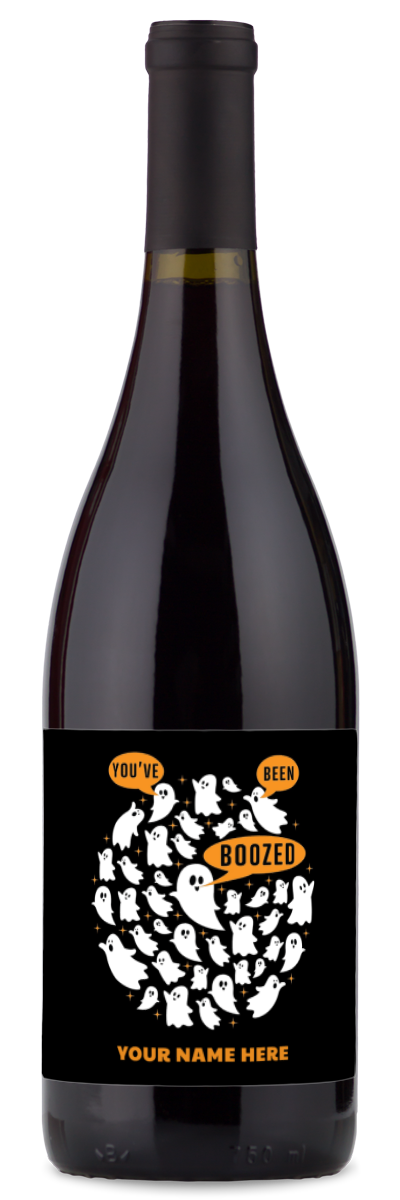 Custom Halloween Wine