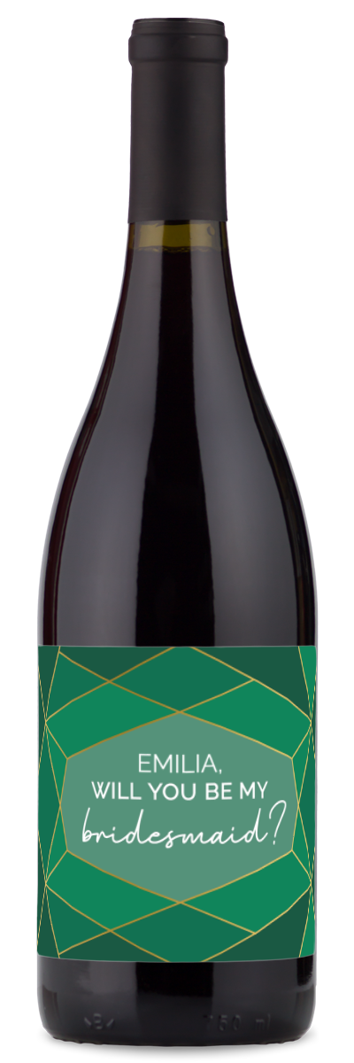 Will You Be My Bridesmaid? - Personalized Wine