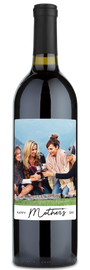 Happy Mother's Day Photo - Personalized Wine