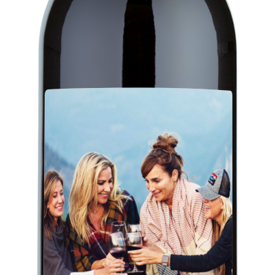 Happy Mother's Day Photo - Personalized Wine