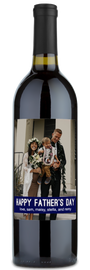 Happy Father's Day Banner - Personalized Wine