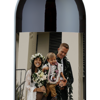 Happy Father's Day Banner - Personalized Wine